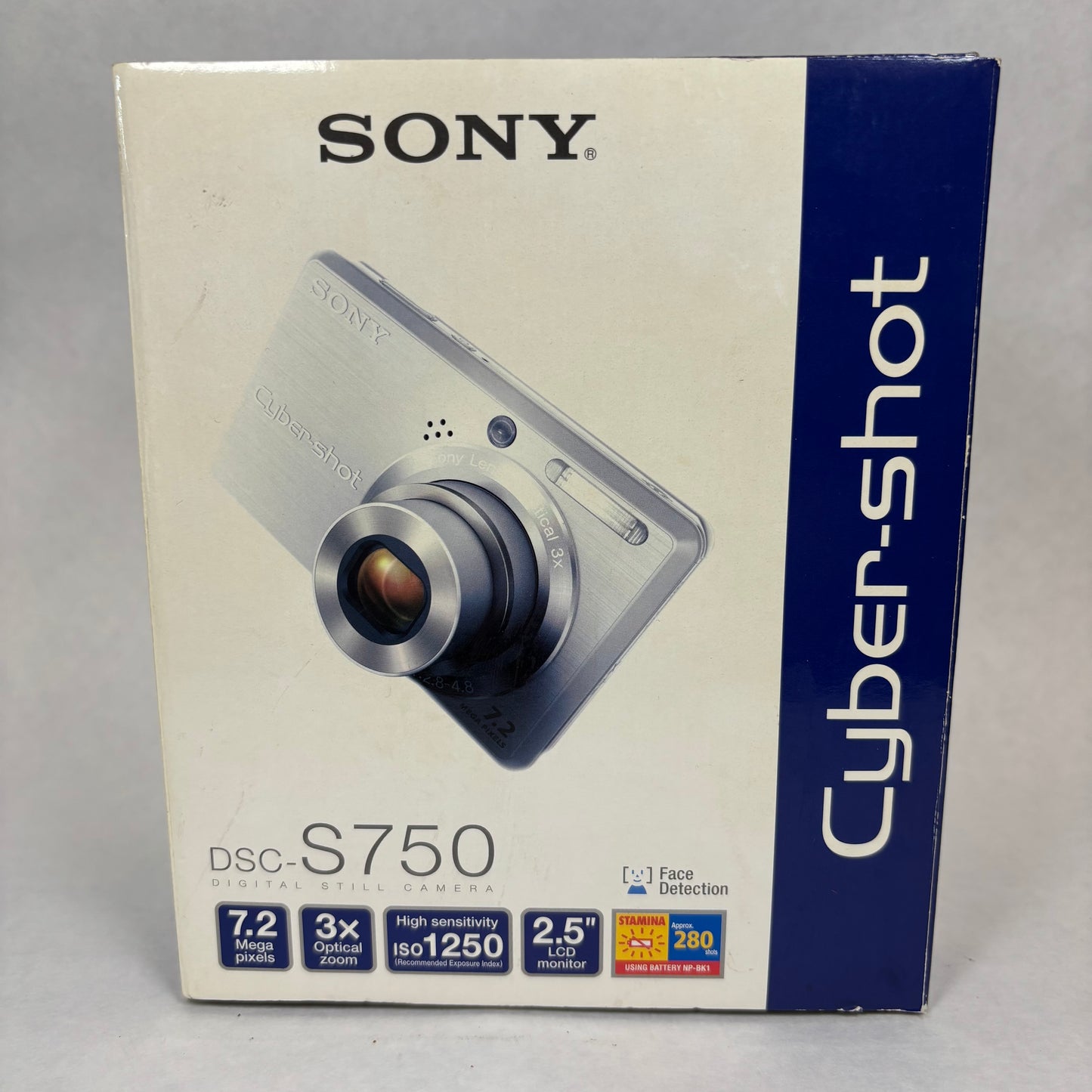 Sony Cyber-Shot DSC-S750 7.2MP Digital Point-And-Shoot Camera