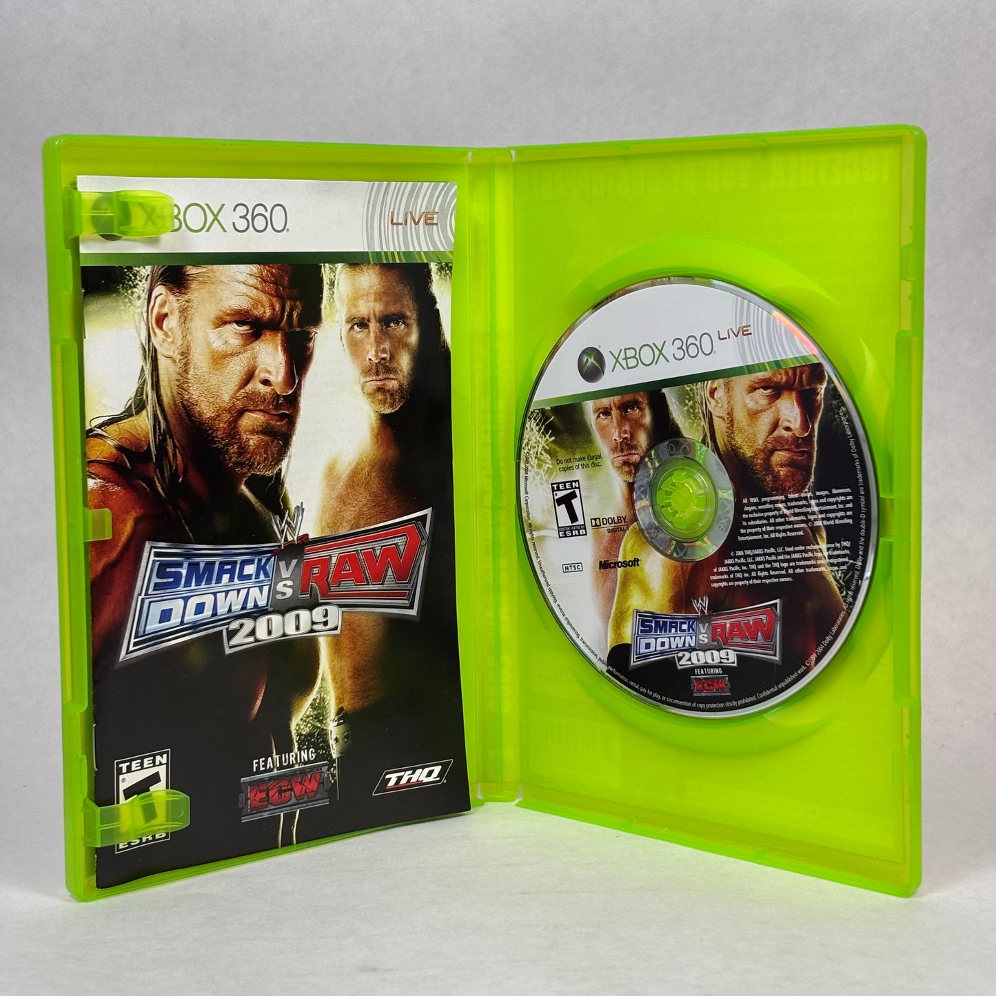 WWE Smackdown vs. Raw 2009 (Xbox 360, 2008)