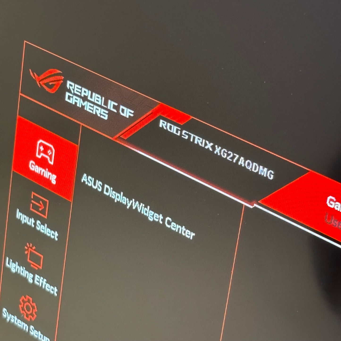 ASUS Rog Strix 27" XG27AQDMG QHD WOLED 240Hz Gaming Monitor