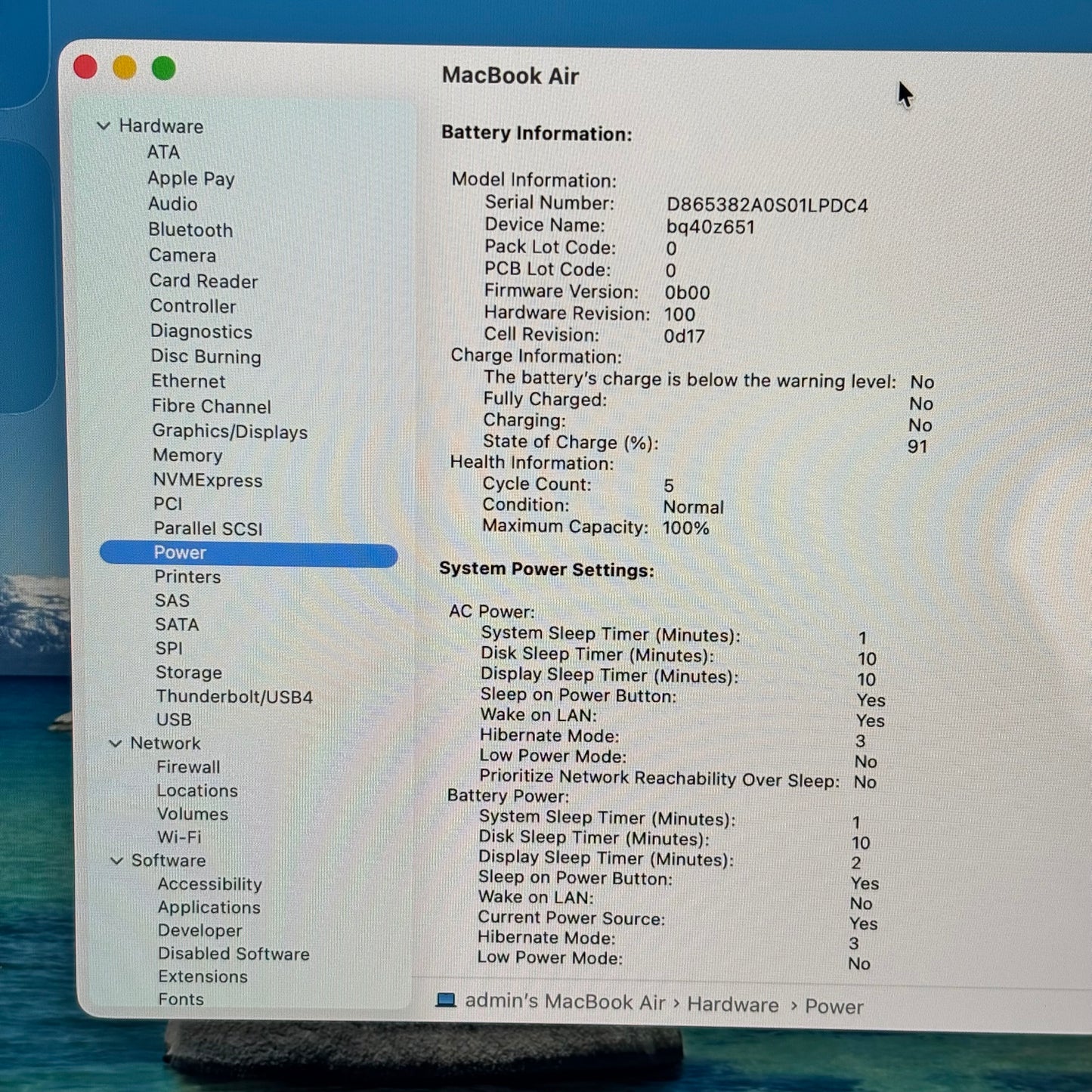 2025 Apple MacBook Air 15" M4 10C GPU 4.5GHz 16GB RAM 256GB SSD A3241