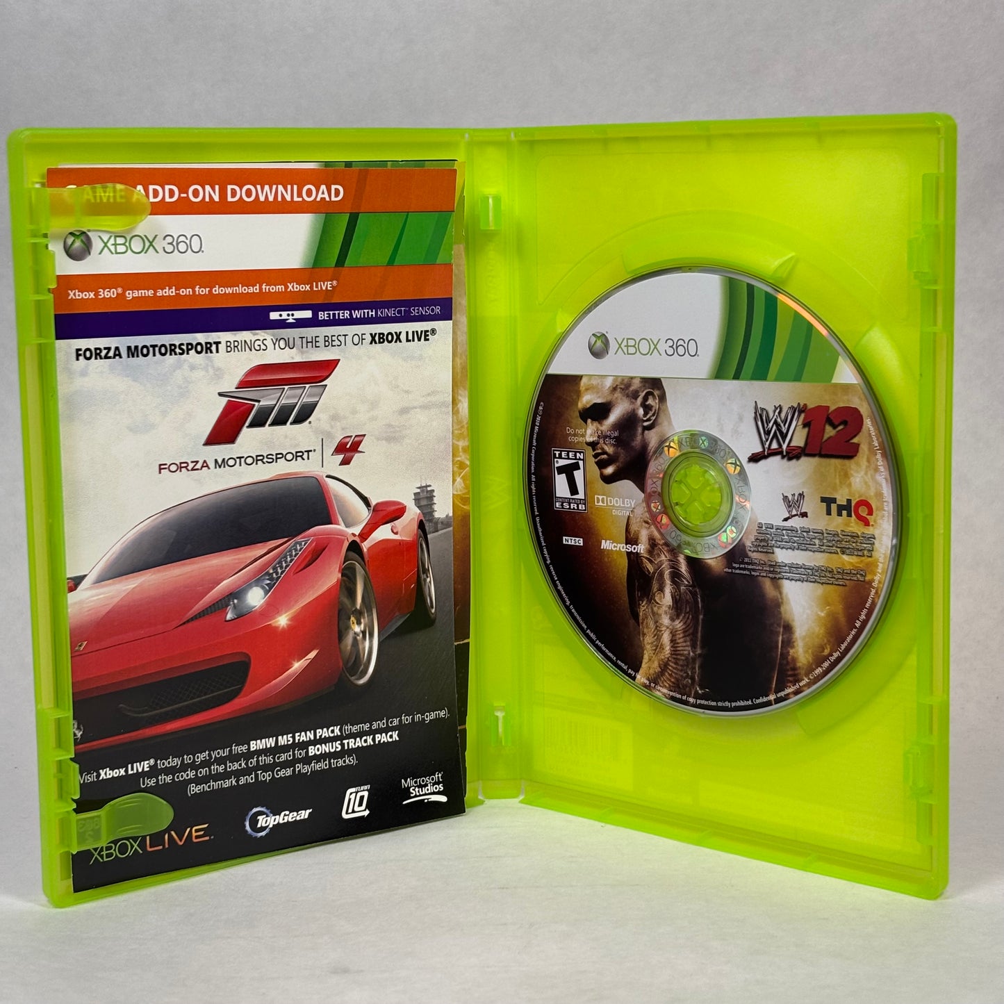 WWE '12 (Xbox 360, 2011)