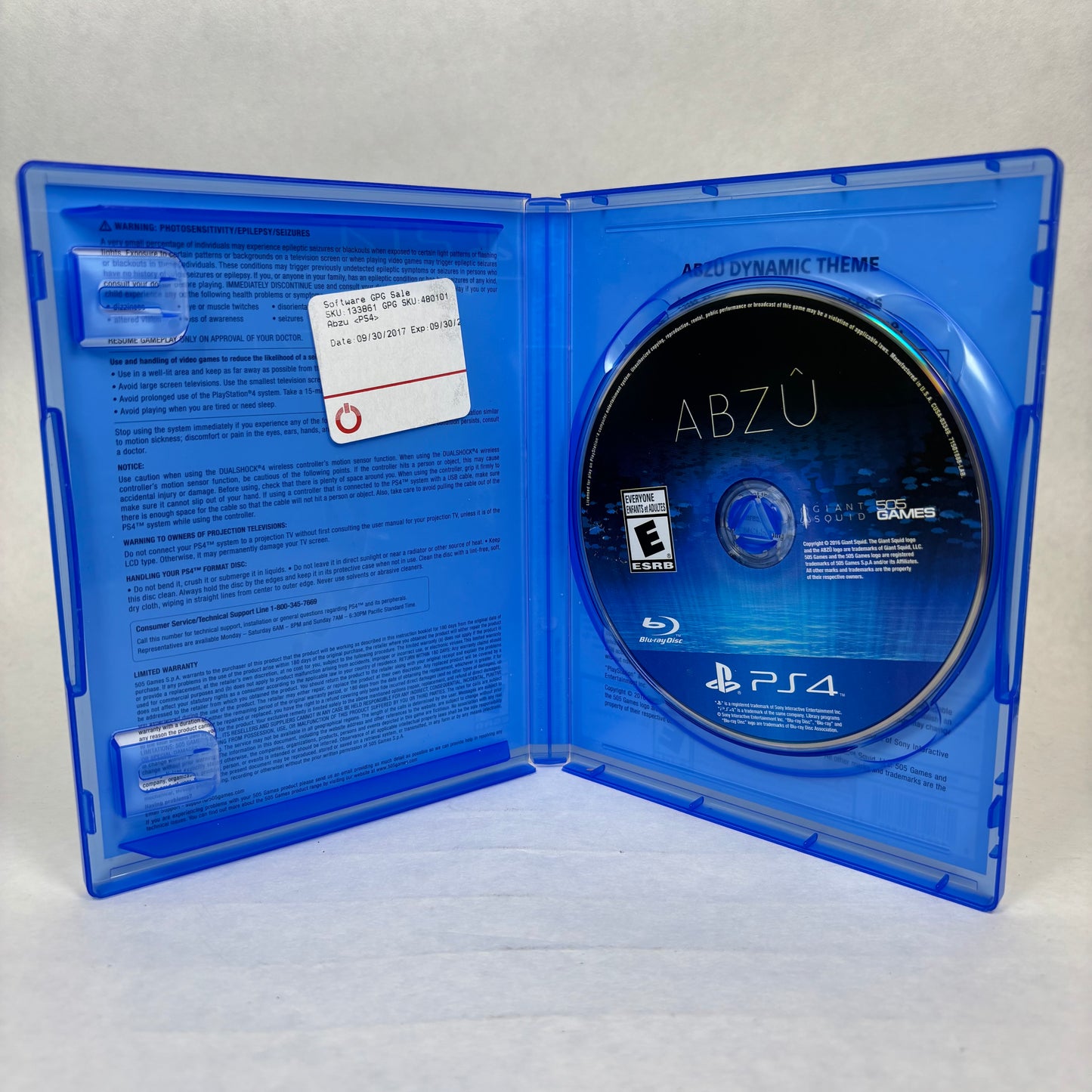 Abzu (Playstation 4, 2017)