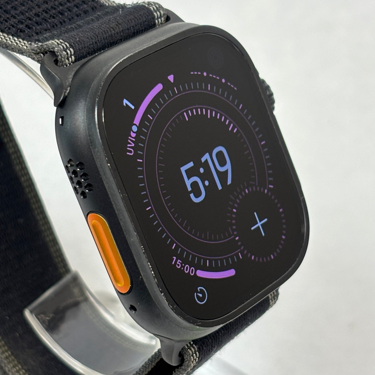 Unlocked Apple Watch Ultra 3 49MM Black Titanium Black Trail Loop MF1H4LW/A