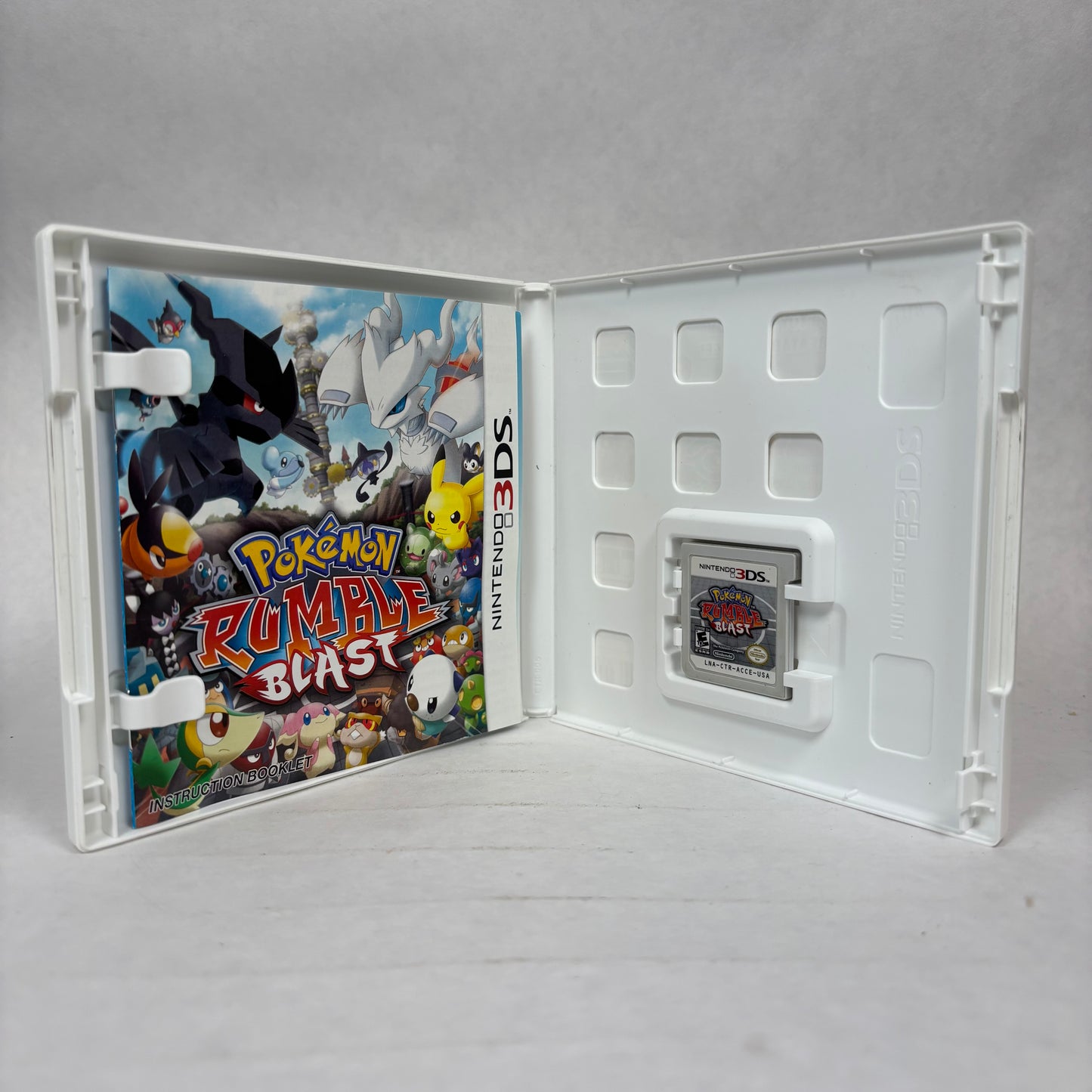Pokemon Rumble Blast (Nintendo 3DS, 2011) Complete