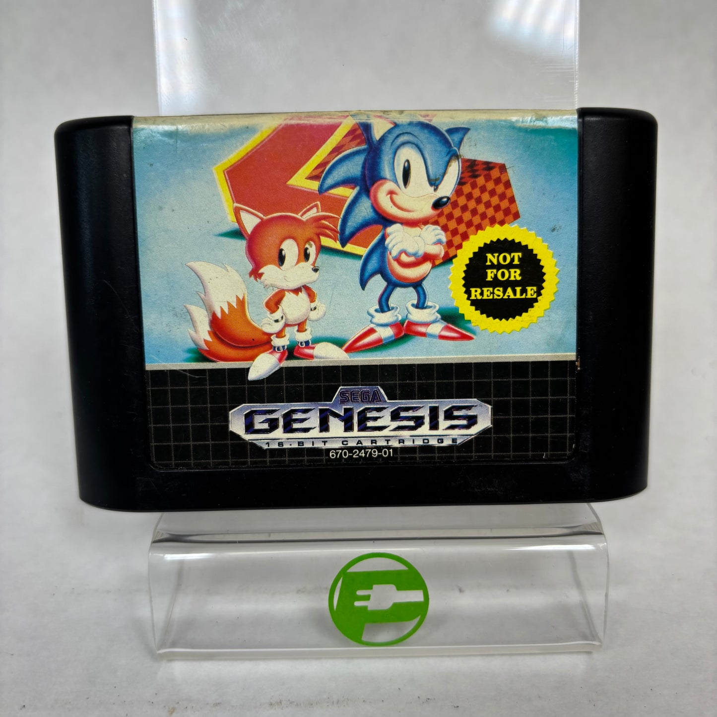 Sonic the Hedgehog 2 [Not for Resale] (Sega Genesis, 1992) Complete