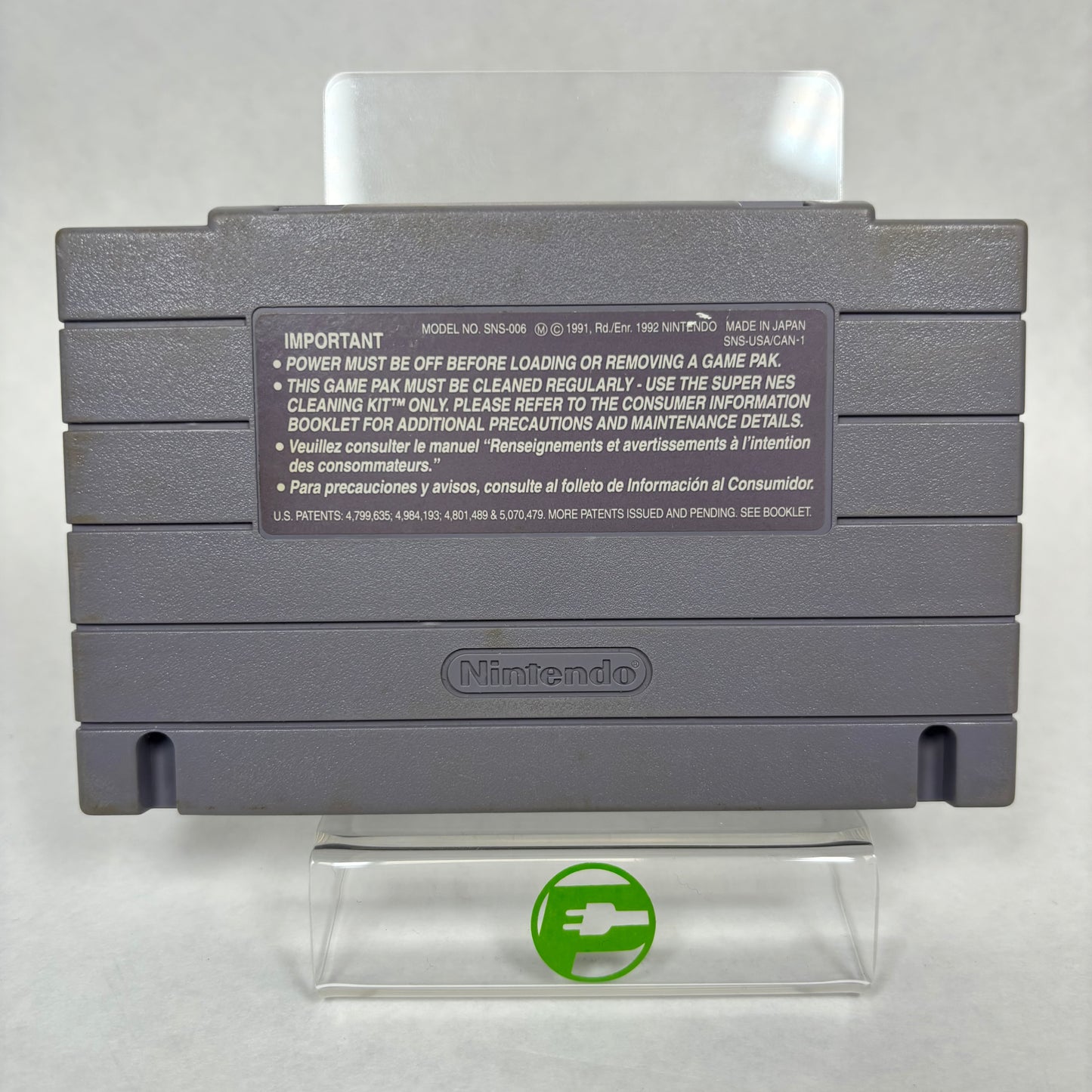 Jurassic Park (Super Nintendo, 1993)