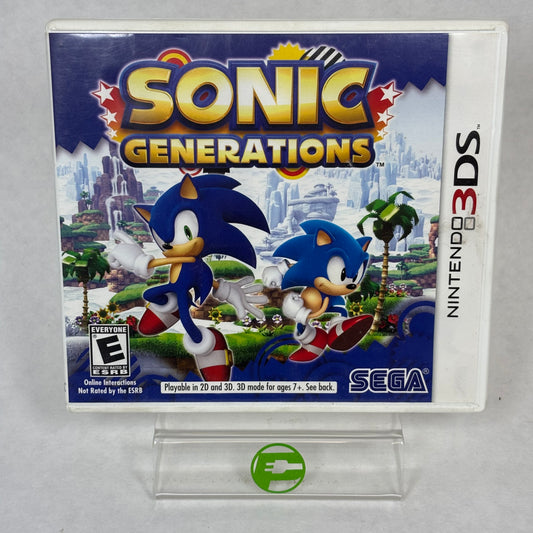 Sonic Generations (Nintendo 3DS, 2011) Complete