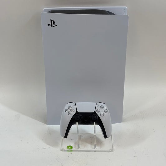 Sony PlayStation 5 Slim Disc PS5 1TB White Console Gaming System CFI-1215A