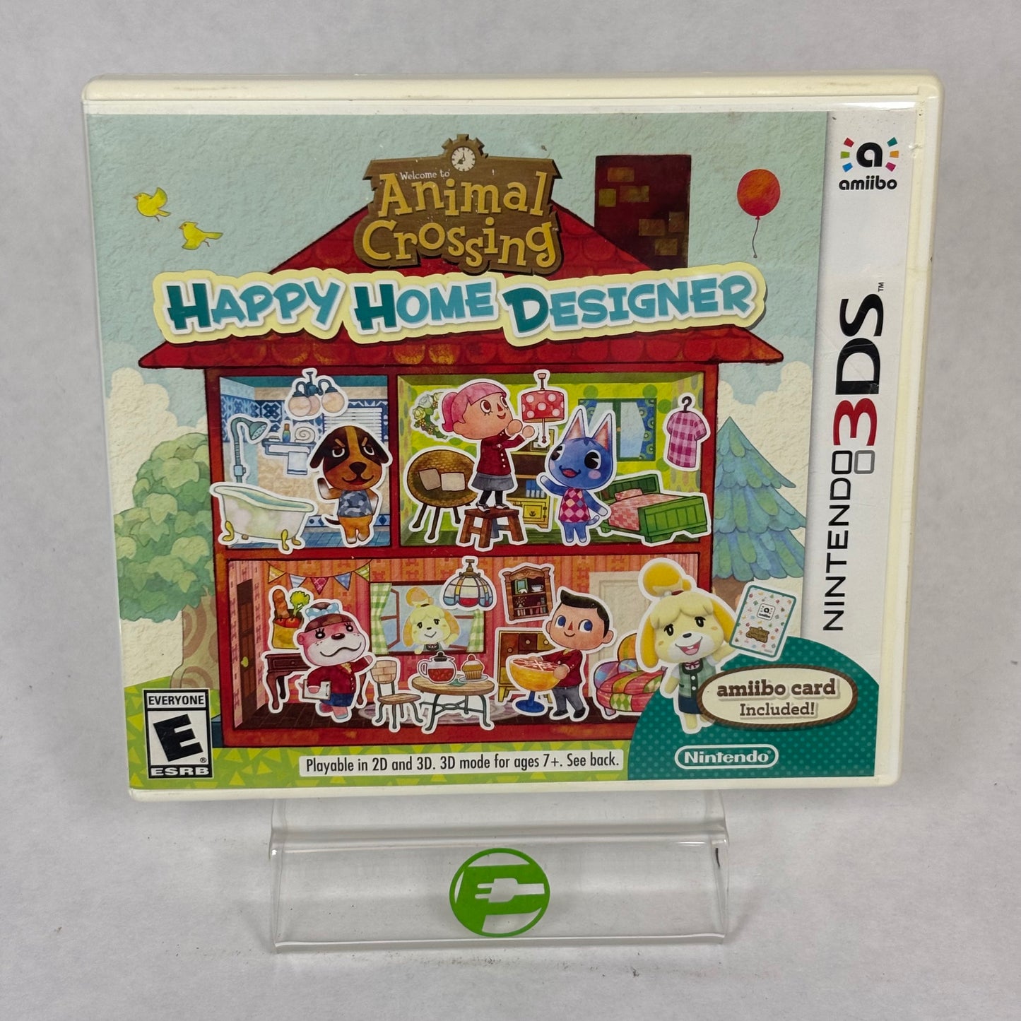 Animal Crossing Happy Home Designer (Nintendo 3DS, 2015) Complete