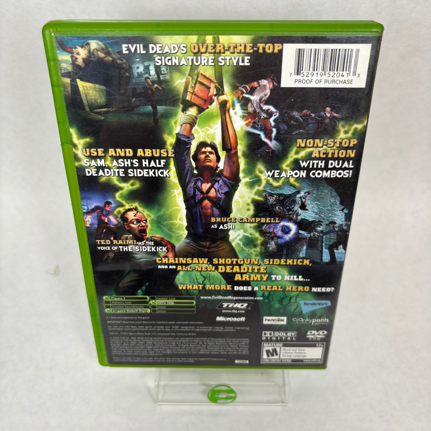 Evil Dead Regeneration (Xbox, 2005)