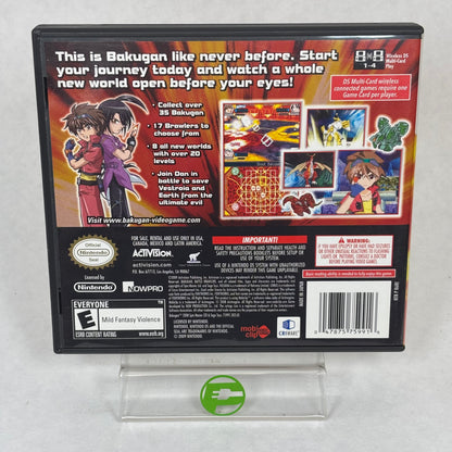 Bakugan Battle Brawlers (Nintendo DS, 2009) Complete