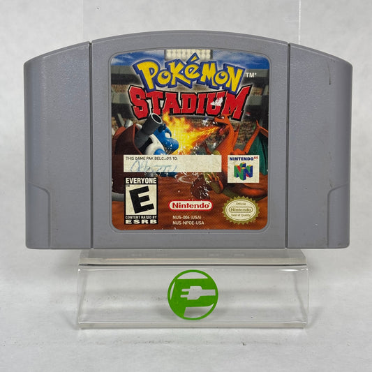 Pokemon Stadium (Nintendo 64, 2000) Cartridge Only