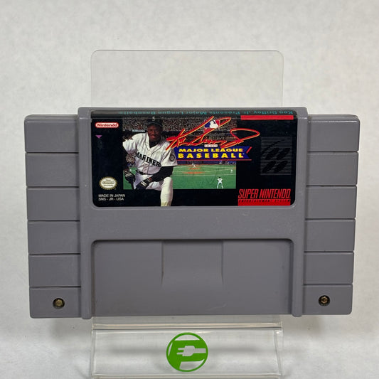 Ken Griffey Jr Major League Baseball (Super Nintendo, 1994)