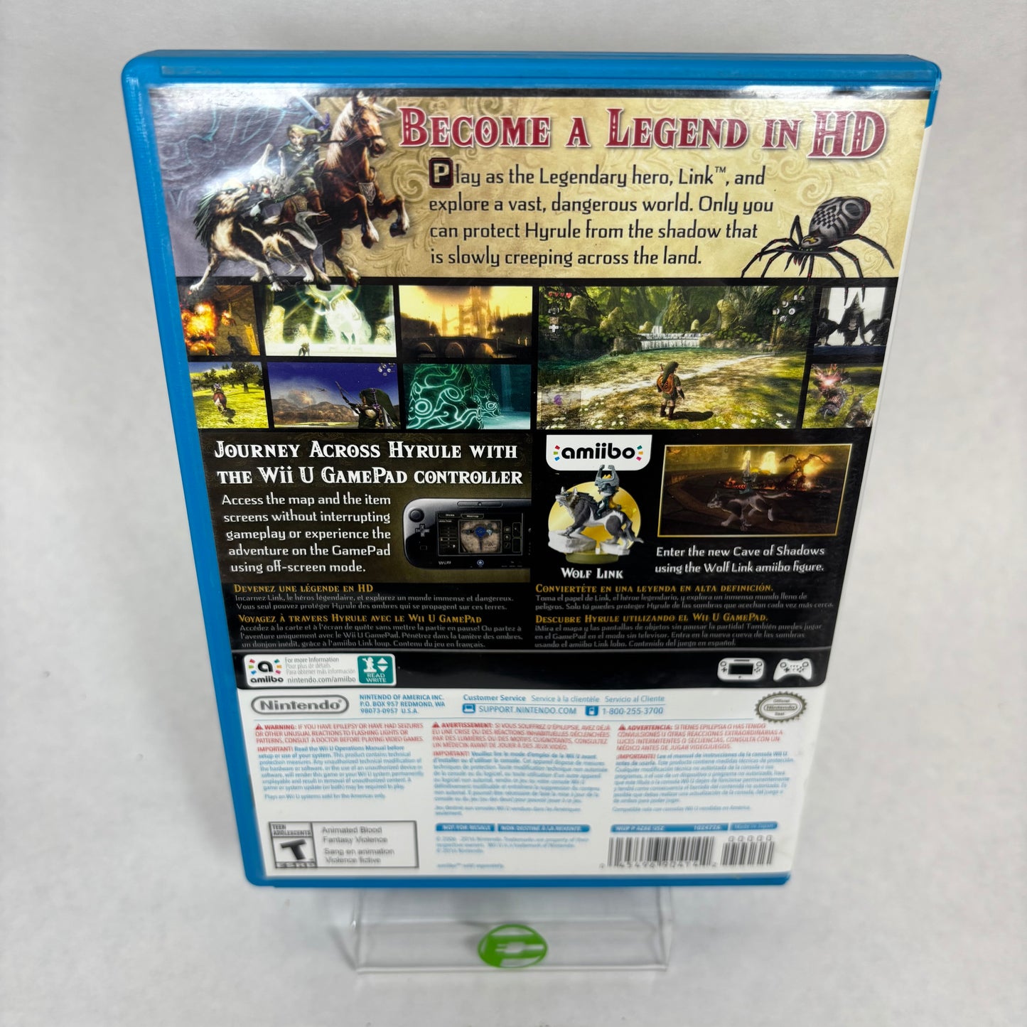 Zelda Twilight Princess HD (Wii U, 2016)