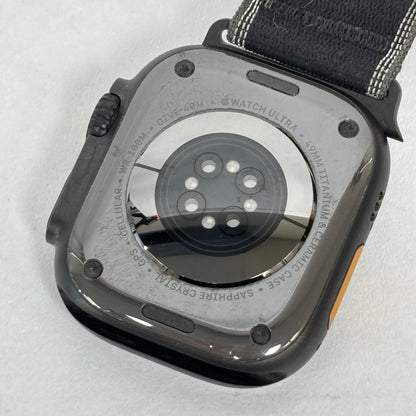 Unlocked Apple Watch Ultra 3 49MM Black Titanium Black Trail Loop MF1H4LW/A