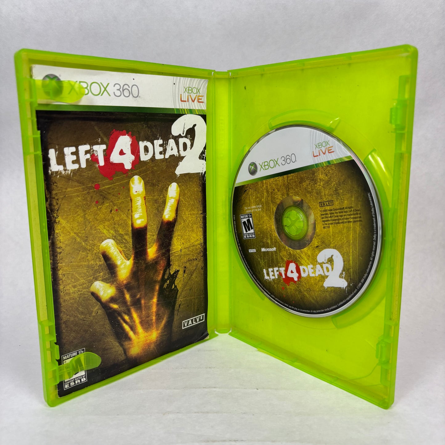 Left 4 Dead 2 (Xbox 360, 2009) Complete