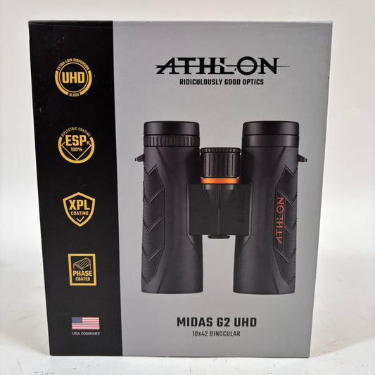 New Athlon Midas G2 UHD 10x42 Binocular 113008