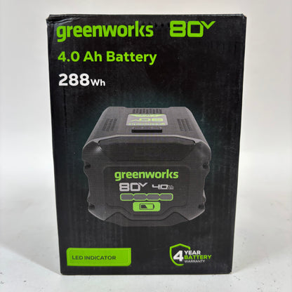 New Greenworks 80v 4.0Ah 288Wh Battery BAB742