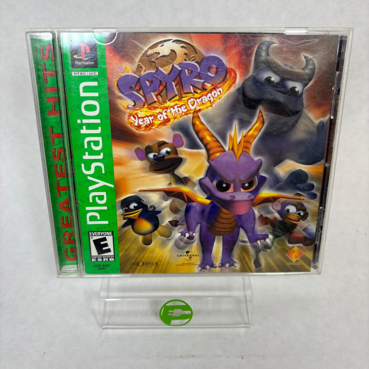 Spyro Year of the Dragon (Playstation, 2000) Complete