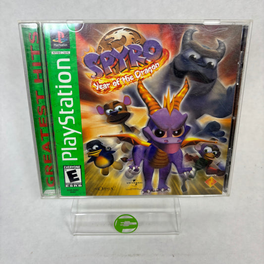 Spyro Year of the Dragon (Playstation, 2000) Complete