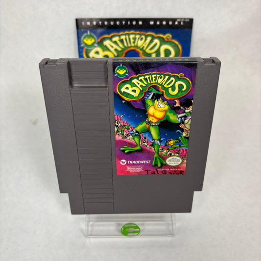 Battletoads (NES, 1991) w/ Manual