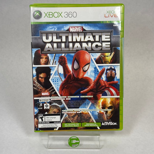 Marvel Ultimate Alliance & Forza Motorsport 2 (Microsoft Xbox 360, 2007)