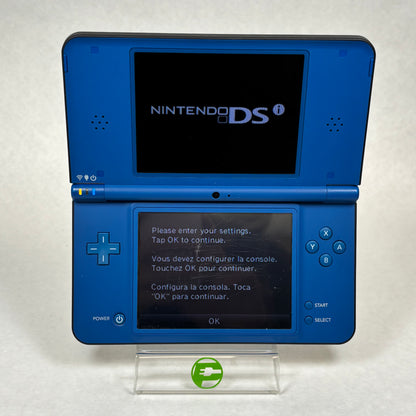 Nintendo DSi XL Handheld Game Console UTL-S-BKA Blue