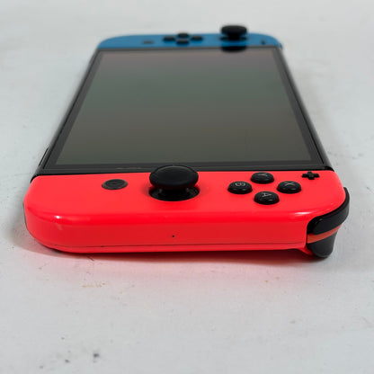 Nintendo Switch OLED Console Gaming System HEG-001 Red/Blue