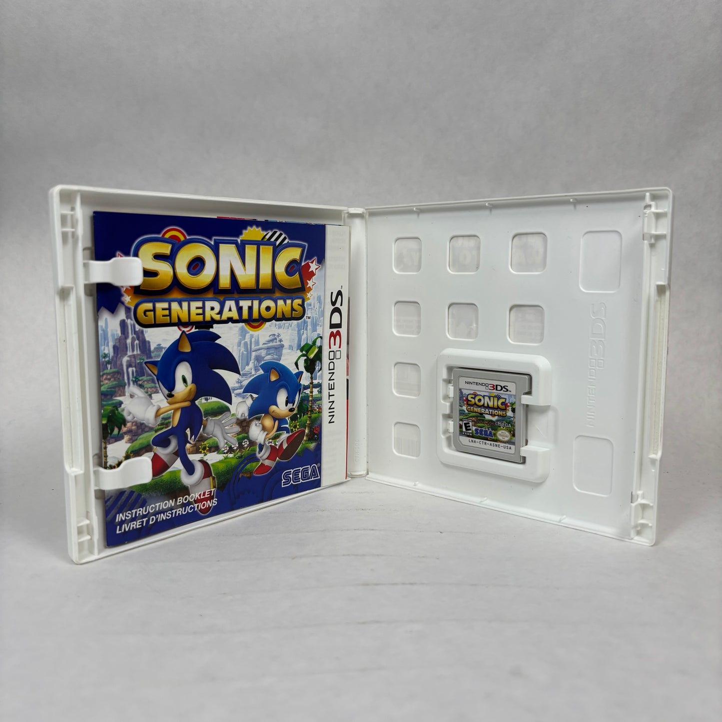 Sonic Generations (Nintendo 3DS, 2011) Complete