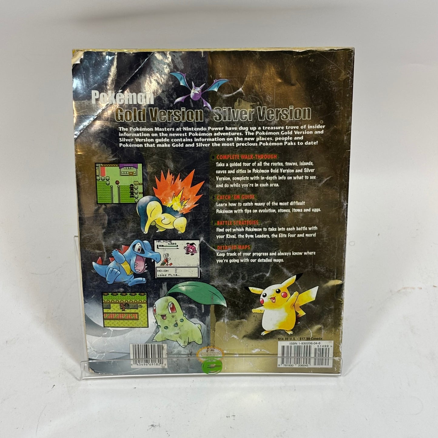 Nintendo Power Pokemon Silver & Gold Strategy Guide