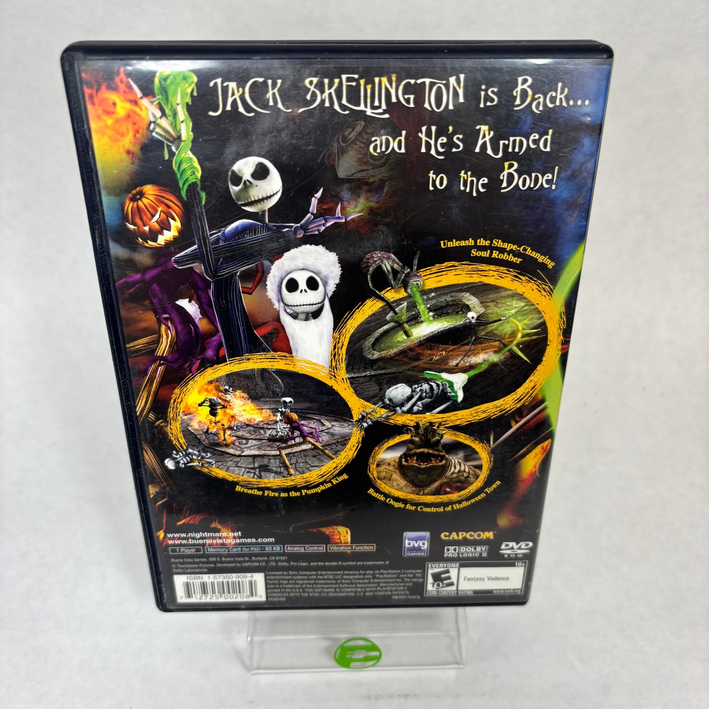 Nightmare Before Christmas: Oogie's Revenge (Playstation 2, 2005) Complete