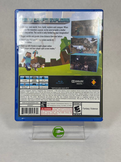 Minecraft: Playstation 4 Edition (Playstation 4, 2014)