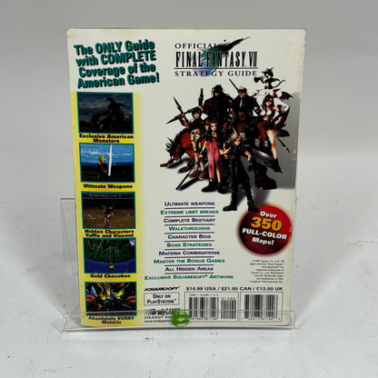 Brady Games Final Fantasy VII Strategy Guide