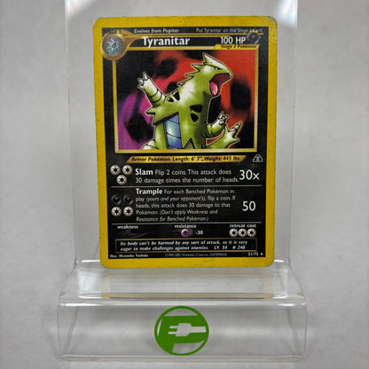 Pokémon TCG Neo Discovery Tyranitar 31/75 Regular English