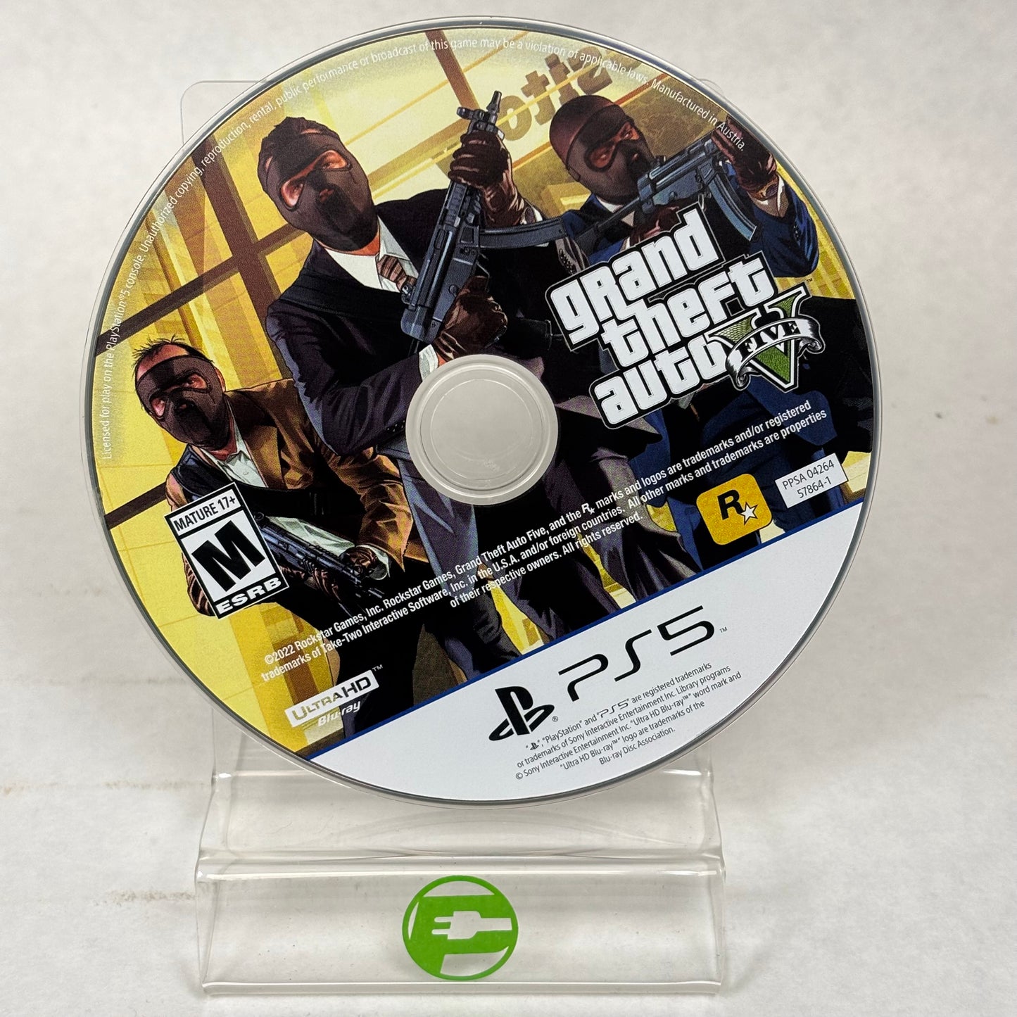 Grand Theft Auto V (Playstation 5, 2022) Disk Only