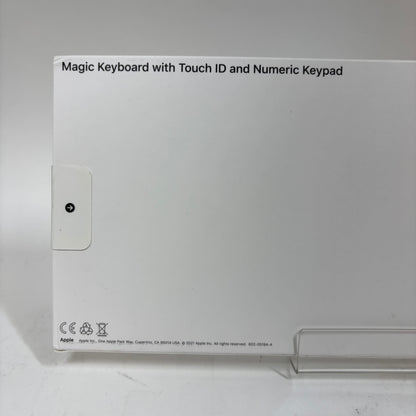 New Apple Magic Keyboard 2 with Touch ID and Numeric Keypad A2520 Silver