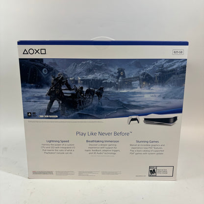 New Sony PlayStation 5 Disc  825GB God of War Limited Edition Console 