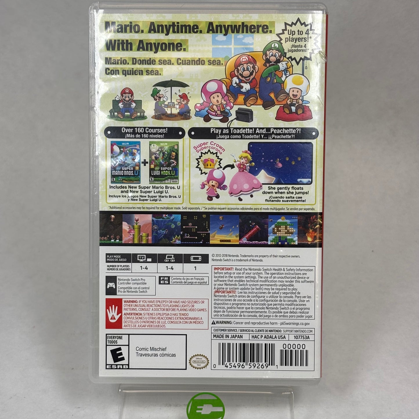 New Super Mario Bros U Deluxe (Nintendo Switch, 2019)
