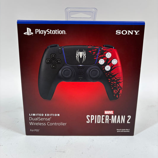 New Sony PlayStation 5 PS5 DualSense Wireless Controller Spider-Man 2