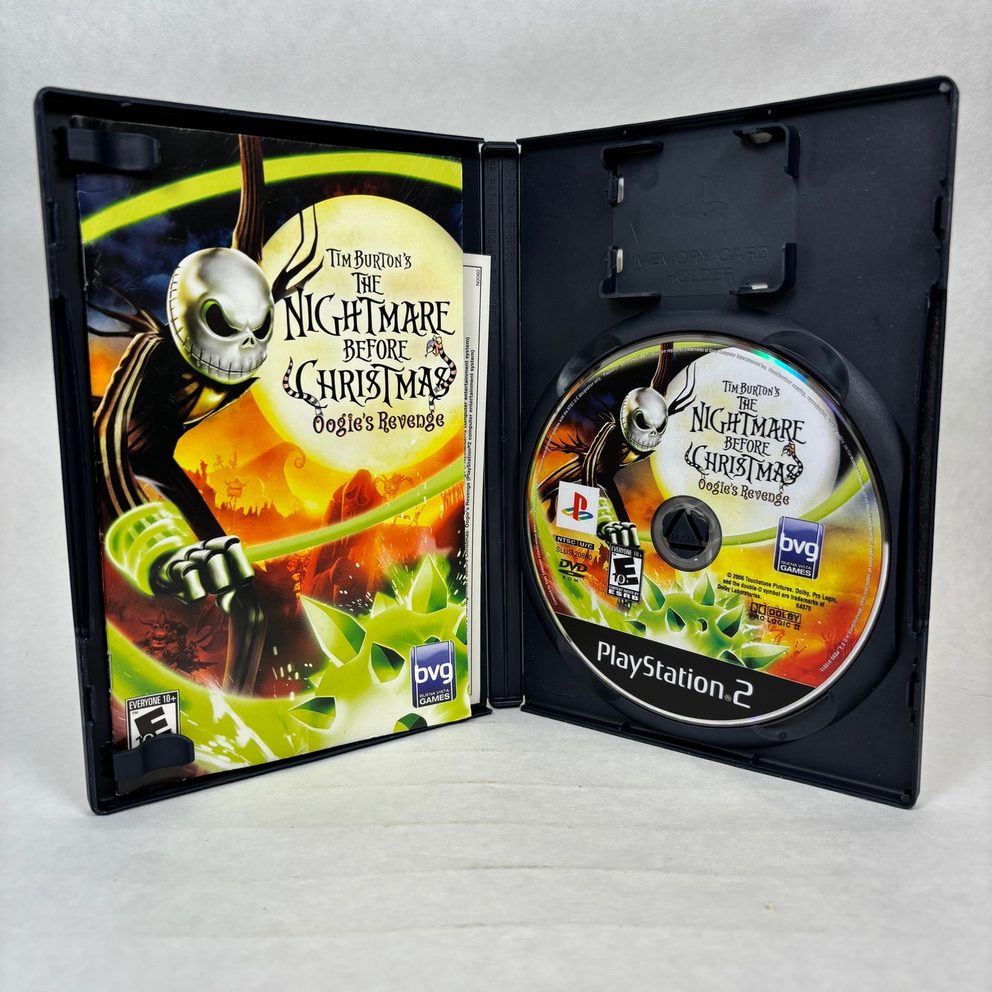 Nightmare Before Christmas: Oogie's Revenge (Playstation 2, 2005) Complete