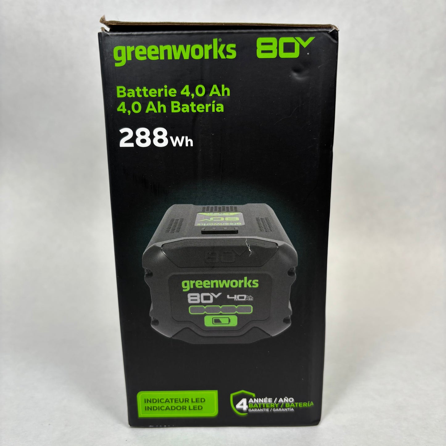 Greenworks 80V 4.0 Ah Battery 288Wh BAB742