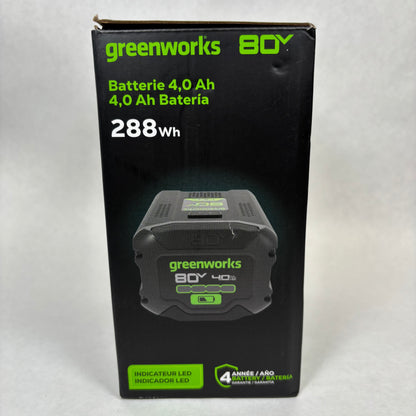 Greenworks 80V 4.0 Ah Battery 288Wh BAB742