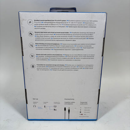 New Sennheiser RS 175 Wireless Over-Ear Bluetooth Headphones Black RS-175