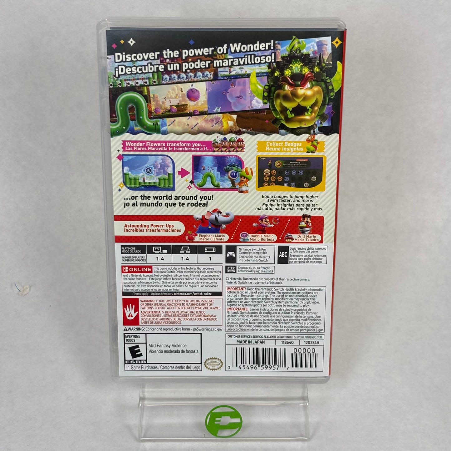 Super Mario Bros. Wonder (Nintendo Switch, 2023)