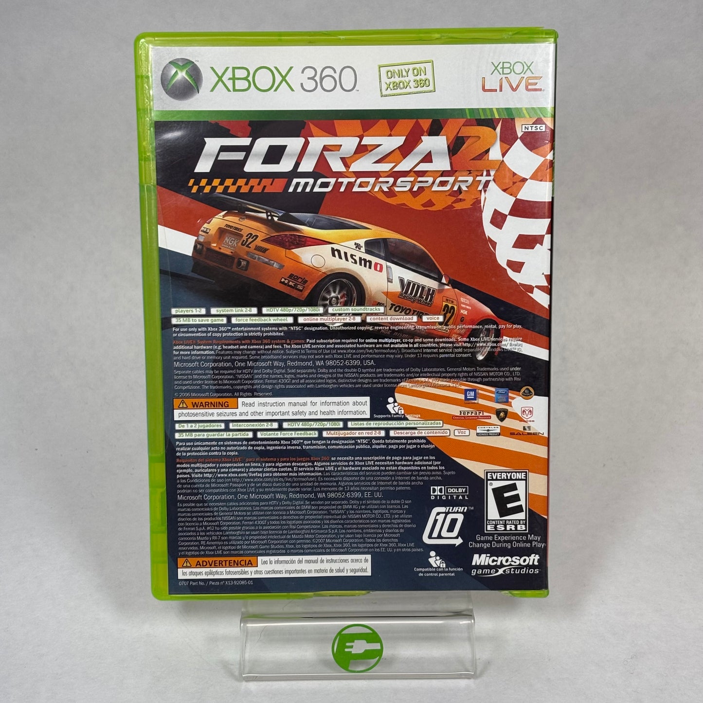 Marvel Ultimate Alliance & Forza Motorsport 2 (Microsoft Xbox 360, 2007)