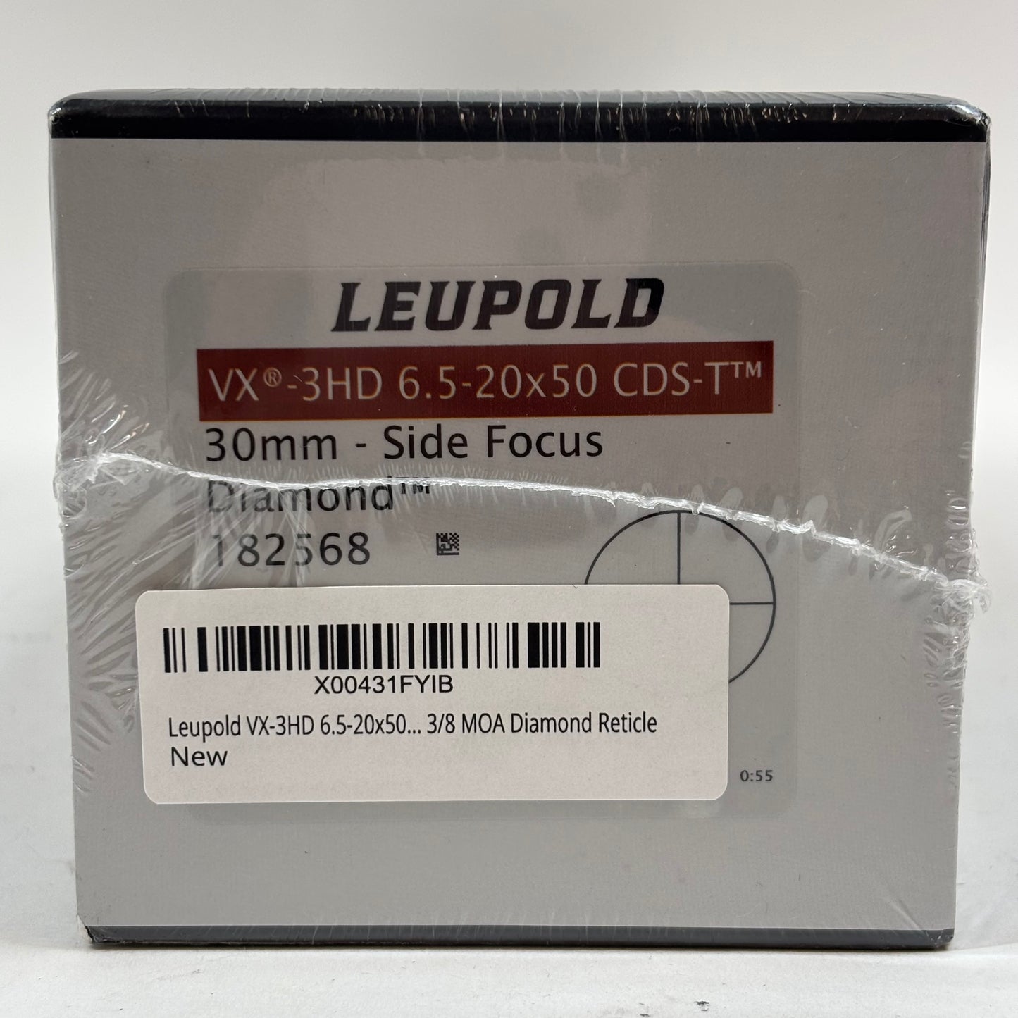 New Leupold VX-3HD 6.5-20x50 CDS-T Rifle Scope