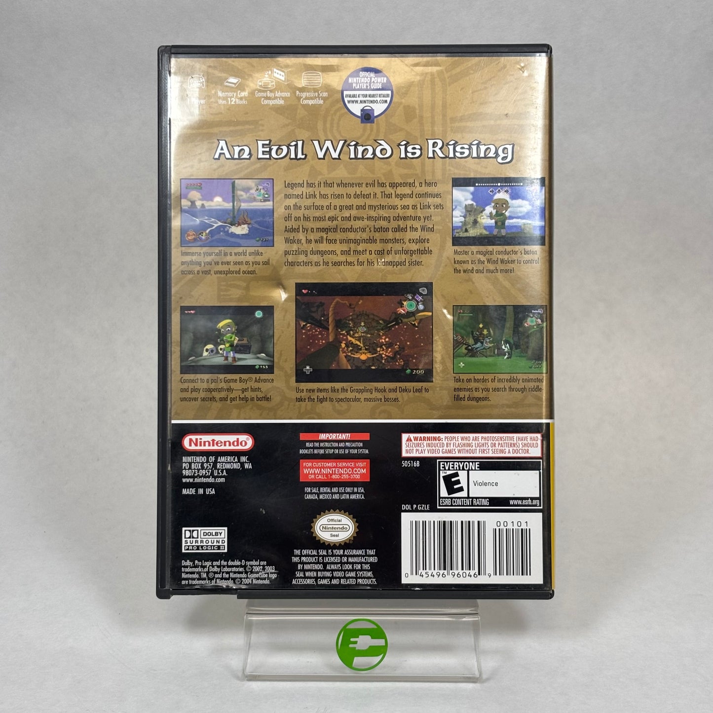 Zelda Wind Waker (Nintendo GameCube, 2002)