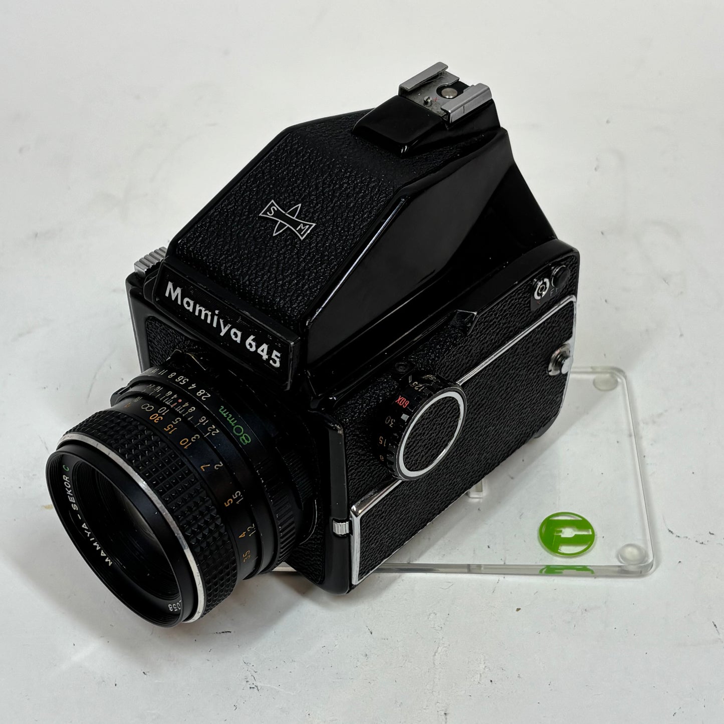 Mamiya M645 Medium Format Film Camera w/ Sekor C 80mm f/2.8