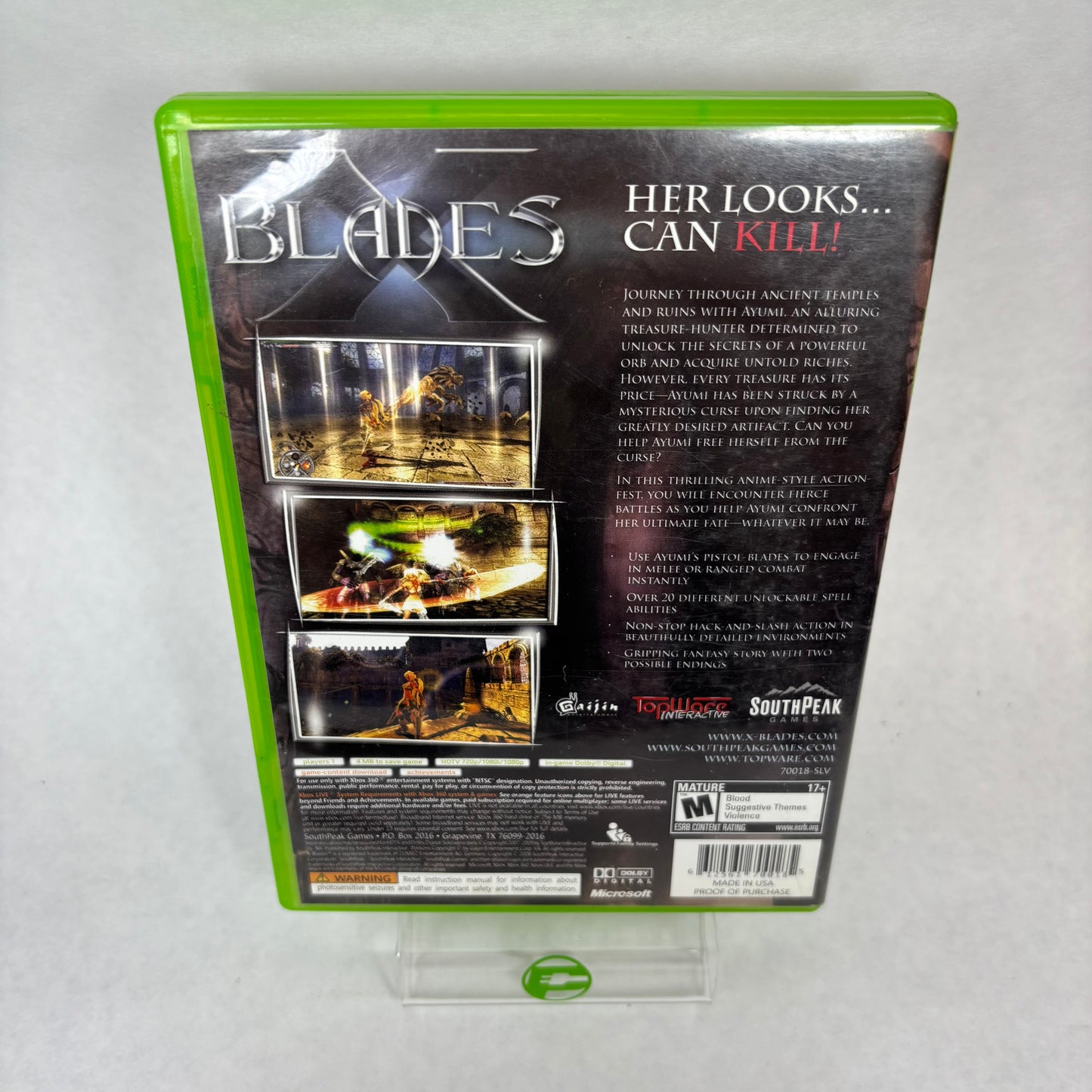 X-Blades (Xbox 360, 2009) Complete