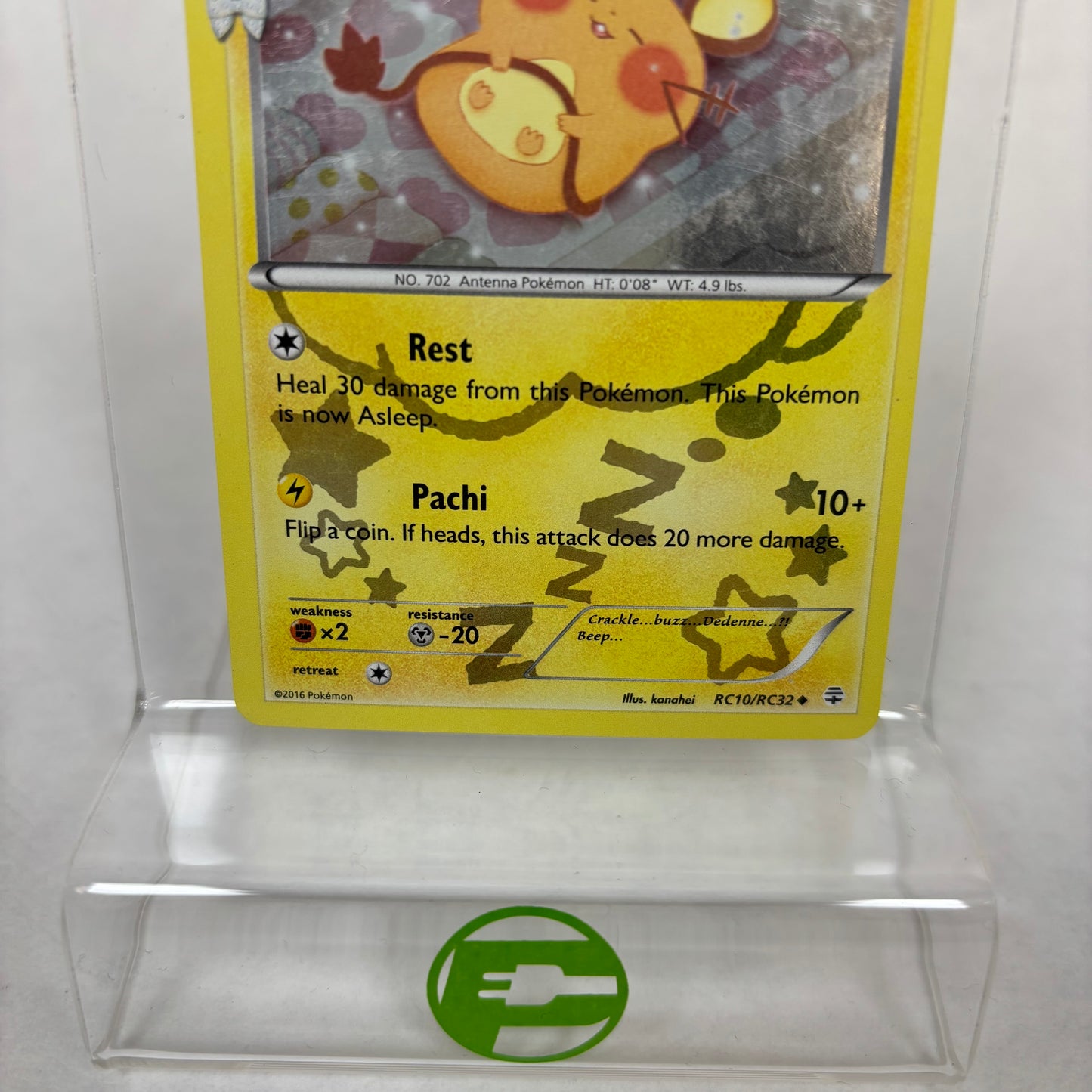 Pokémon TCG Generations Dedenne RC10/RC32 Reverse Holo English